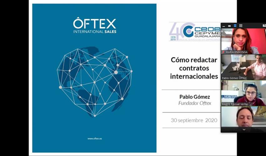 Arranca un nuevo ciclo virtual de jornadas de comercio exterior de CEOE-CEPYME Guadalajara