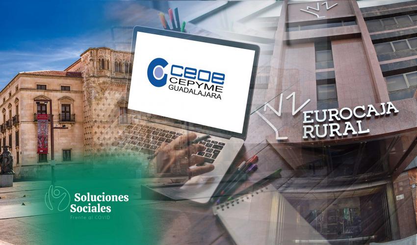 Eurocaja Rural y CEOE-CEPYME Guadalajara renuevan su convenio social fomentando el crecimiento empresarial durante la pandemia