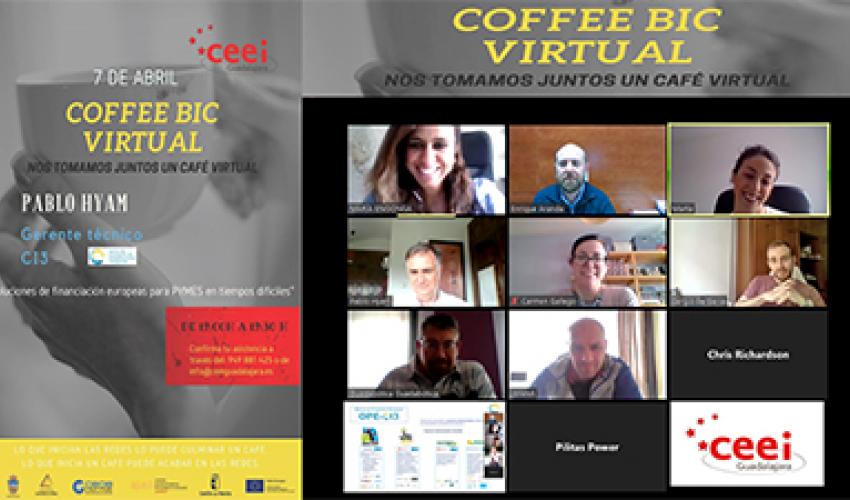 CEEI Guadalajara celebra su Coffee BIC Connection virtual