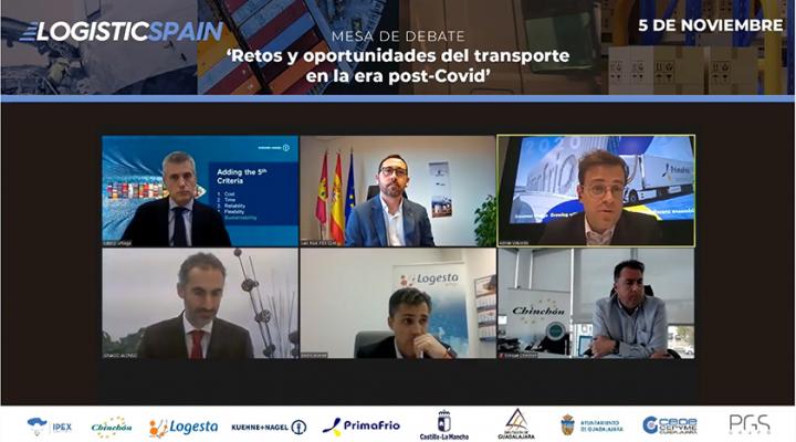 M�s de 300 empresarios del sector log�stica y el transporte se dan cita en el I Foro Online Logistics Spain