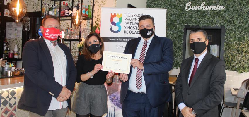 El Bonhomia Bar premio tortilla de oro de Guadalajara