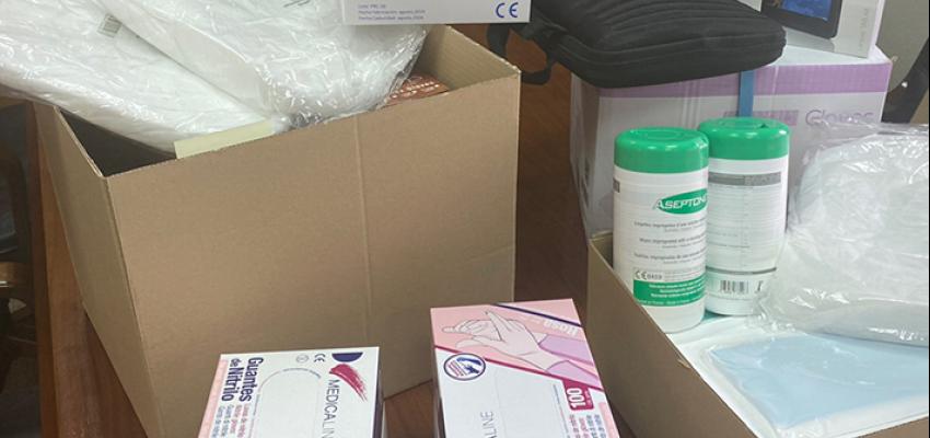 CEOE-CEPYME Guadalajara contin�a con la recogida y coordinaci�n de alimentos y material sanitario donado por empresas para luchar contra el COVID-19