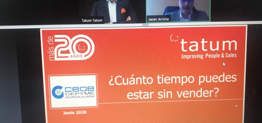 Las claves para reactivar a los equipos comerciales centra un nuevo webinar de CEOE-CEPYME Guadalajara