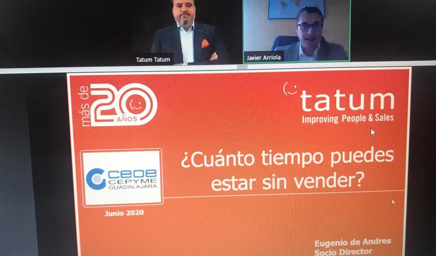 Las claves para reactivar a los equipos comerciales centra un nuevo webinar de CEOE-CEPYME Guadalajara