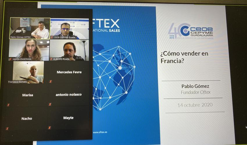 Finaliza el ciclo de jornadas de comercio exterior de CEOE-CEPYME Guadalajara aprendiendo a vender en Francia
