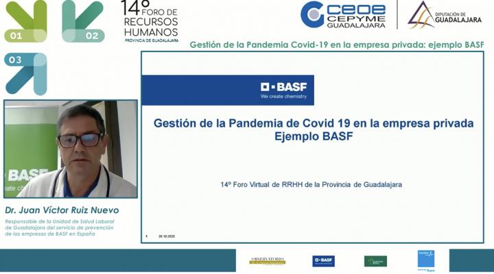 El 14 Foro de Recursos Humanos de CEOE-CEPYME Guadalajara se celebra de manera virtual con cerca de 400 asistentes