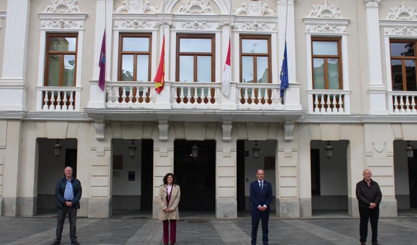 Ayuntamiento, CEOE, UGT y CCOO sellan el Pacto por la Recuperaci�n Econ�mica y Social de Guadalajara con 6,7 millones de inversi�n
