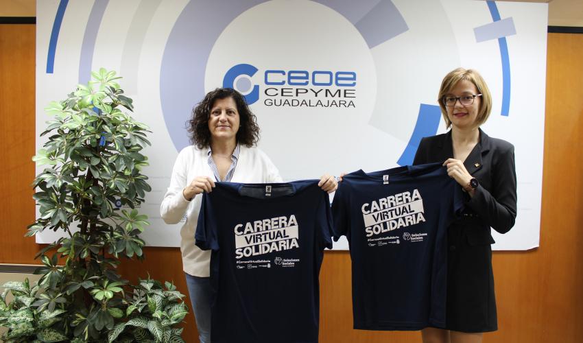 CEOE-CEPYME Guadalajara colabora en la carrera virtual solidaria de la fundaci�n Eurocaja rural