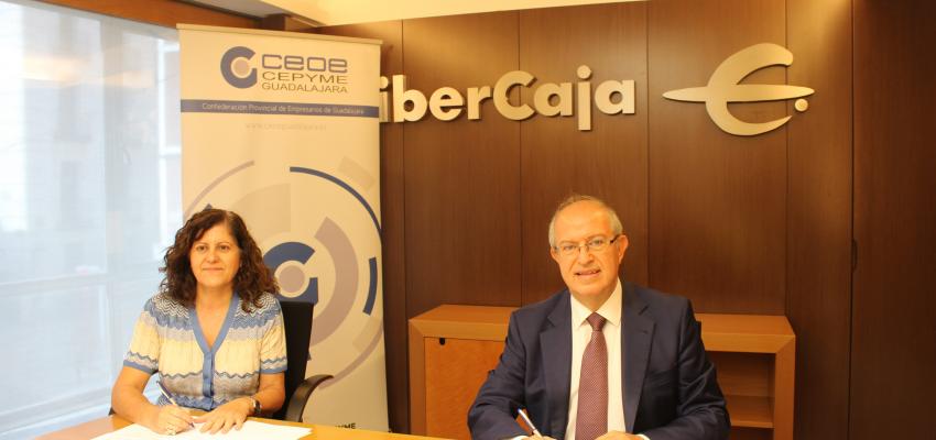 Ibercaja y CEOE-CEPYME Guadalajara renuevan su colaboraci�n