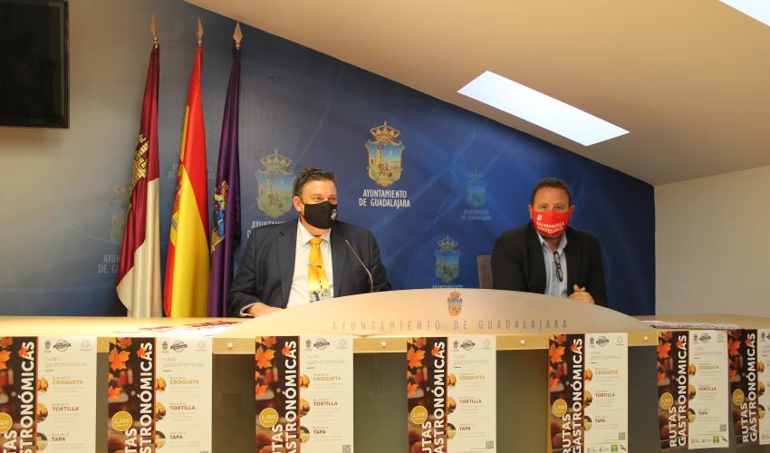 Ayuntamiento y Federaci�n Provincial de Turismo y Hosteler�a de Guadalajara lanzan tres rutas gastron�micas para este oto�o