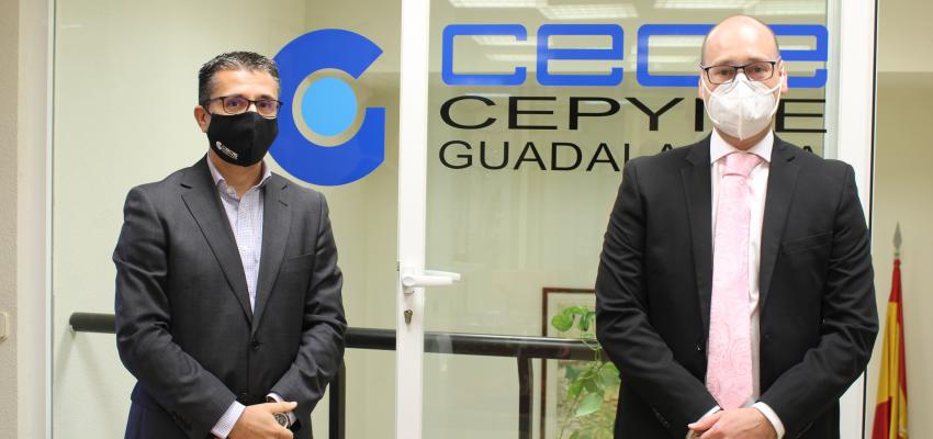 CEOE- CEPYME Guadalajara renueva su convenio con Prodatos Alcarria