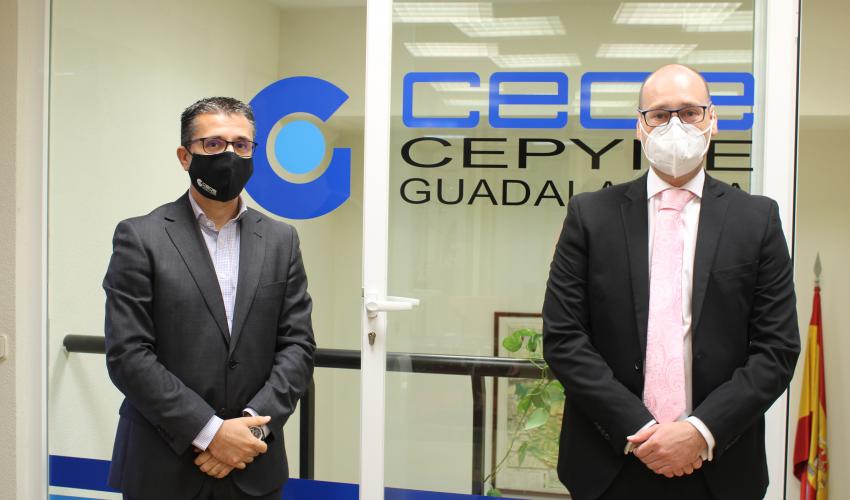 CEOE- CEPYME Guadalajara renueva su convenio con Prodatos Alcarria