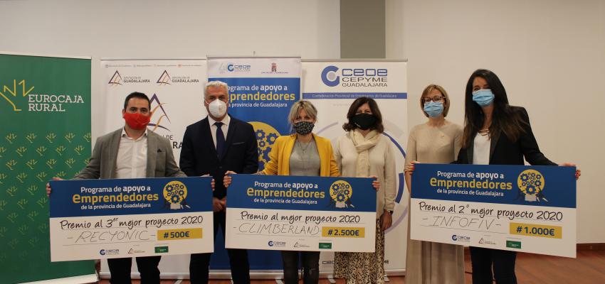 Climberland, ganador de la tercera edici�n del programa de apoyo a emprendedores de la provincia de  CEOE-CEPYME Guadalajara y la Diputaci�n Provincial