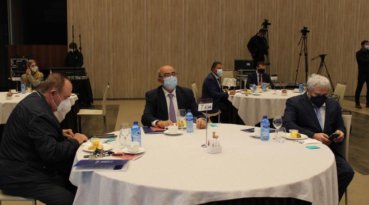 Celebrado el encuentro empresarial: Hacia la recuperaci�n econ�mica en Espa�a y Europa, con la presencia de Garc�a Page