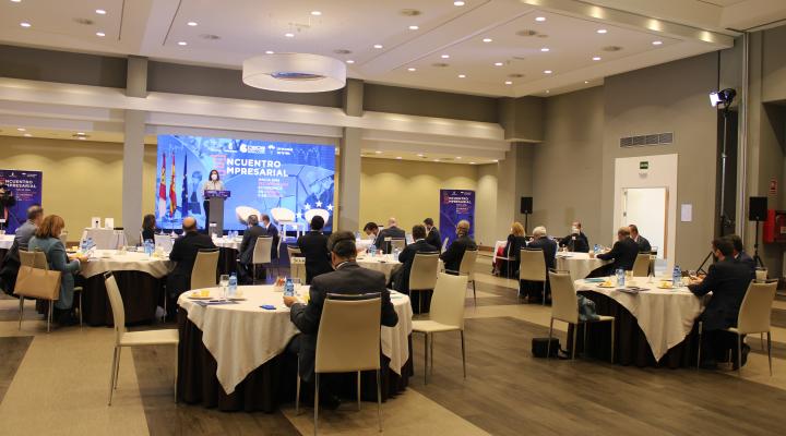 Celebrado el encuentro empresarial: Hacia la recuperaci�n econ�mica en Espa�a y Europa, con la presencia de Garc�a Page