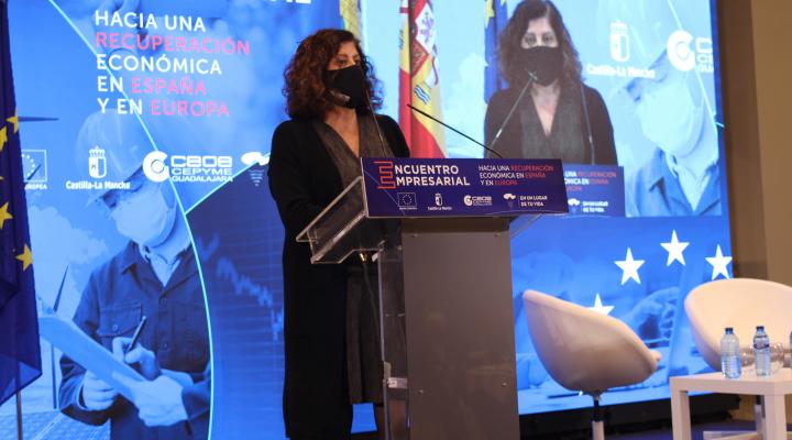 Celebrado el encuentro empresarial: Hacia la recuperaci�n econ�mica en Espa�a y Europa, con la presencia de Garc�a Page