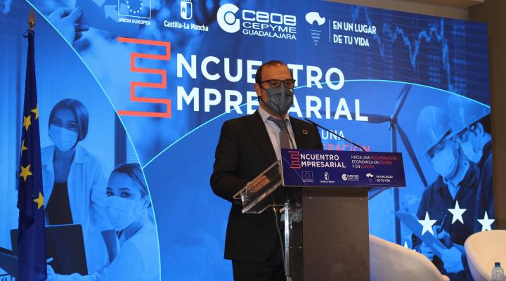 Celebrado el encuentro empresarial: Hacia la recuperaci�n econ�mica en Espa�a y Europa, con la presencia de Garc�a Page