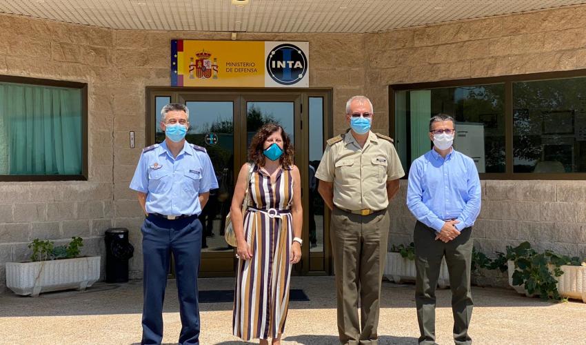 CEOE-CEPYME Guadalajara visita el CEAR del INTA