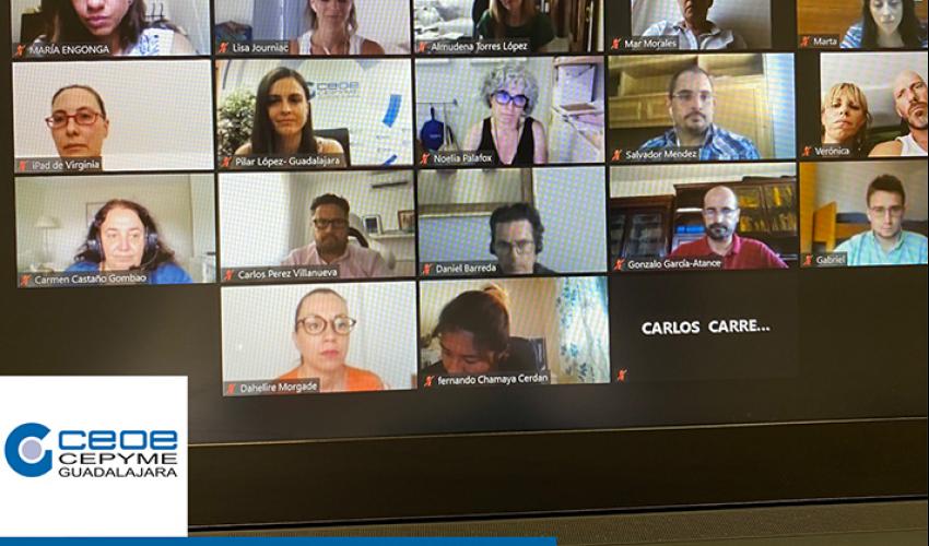 Comienza el programa de apoyo a emprendedores de la provincia de Guadalajara de CEOE con su taller de presentaci�n