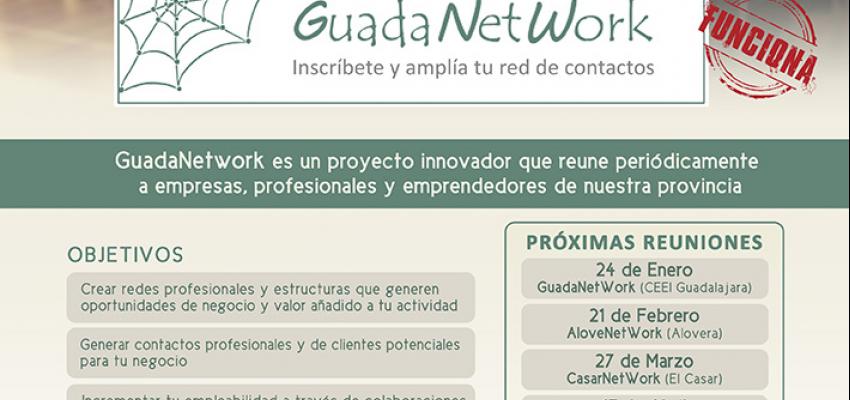 GuadaNetWork prepara  seis nuevos encuentros para el primer semestre de 2020, con el objetivo de seguir acercando empresas