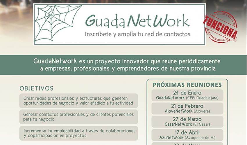 GuadaNetWork prepara  seis nuevos encuentros para el primer semestre de 2020, con el objetivo de seguir acercando empresas
