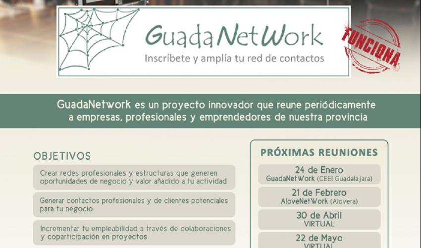 GuadaNetWork, el punto de encuentro de PYMES y aut�nomos de la provincia continua de manera virtual 