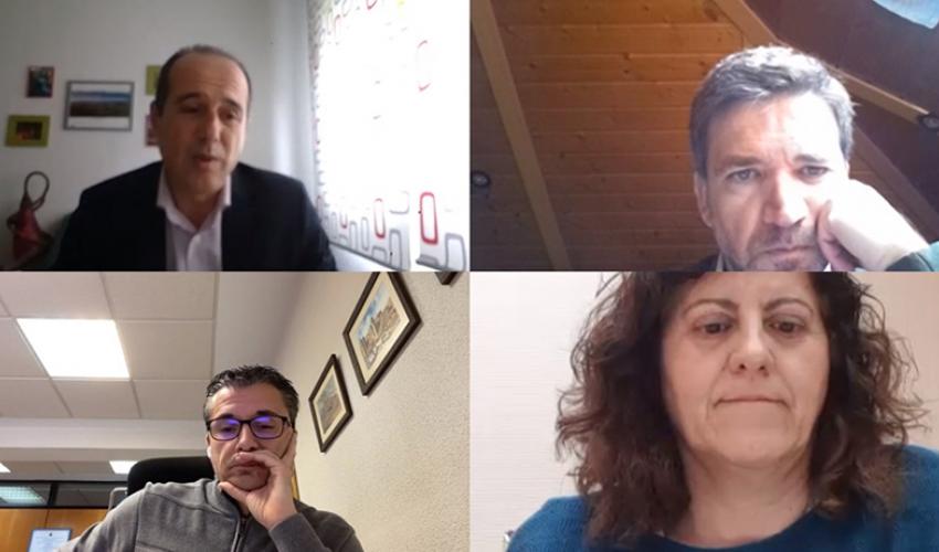 El Ayuntamiento de Guadalajara y CEOE se comprometen con l�neas de ayudas para PYMES y aut�nomos para paliar la crisis del COVID19