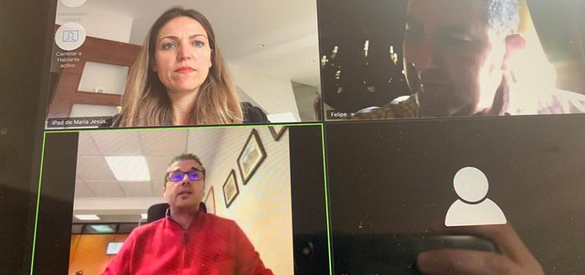 La alcaldesa de Sig�enza y la presidenta de CEOE-CEPYME Guadalajara mantienen una reuni�n para marcar l�neas de trabajo conjuntas para la recuperaci�n