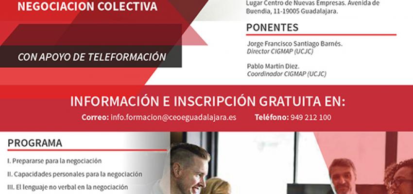 CEOE-CEPYME Guadalajara organiza dos jornadas de especializaci�n en negociaci�n colectiva