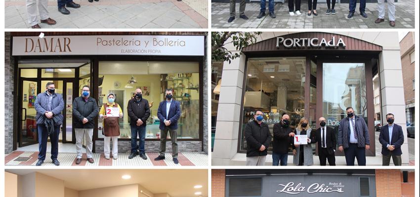 La Concejal�a de Comercio reparte 4.000 € en premios a los comercios de la localidad gracias al concurso de escaparates de Navidad