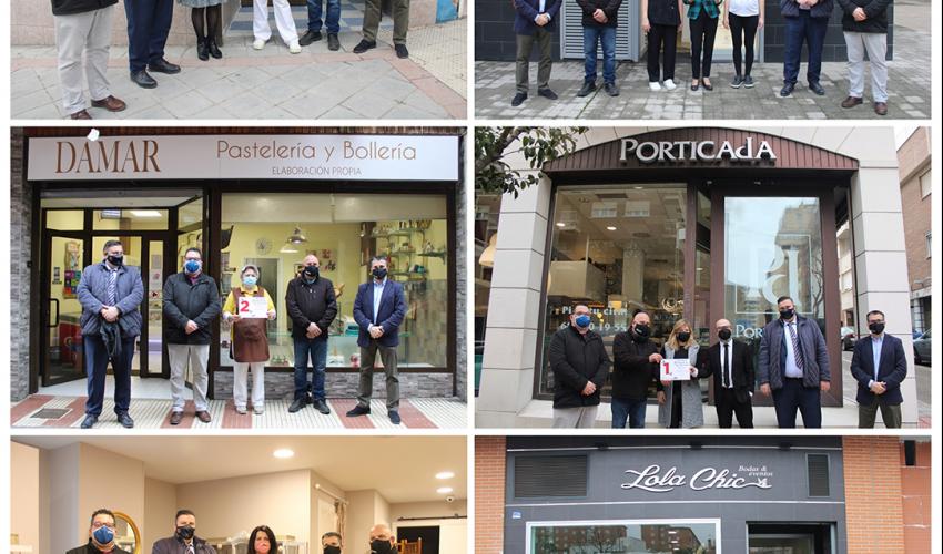 La Concejal�a de Comercio reparte 4.000 € en premios a los comercios de la localidad gracias al concurso de escaparates de Navidad