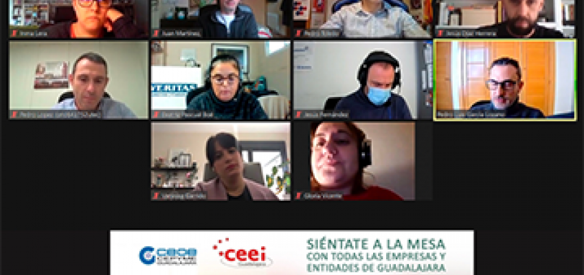 Arrancan las reuniones de GuadaNetWork de 2021, de forma virtual, pero con  el mismo objetivo de seguir fomentando sinergias y negocio para los empresarios