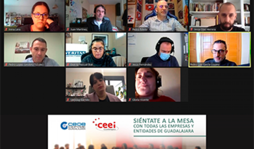 Arrancan las reuniones de GuadaNetWork de 2021, de forma virtual, pero con  el mismo objetivo de seguir fomentando sinergias y negocio para los empresarios