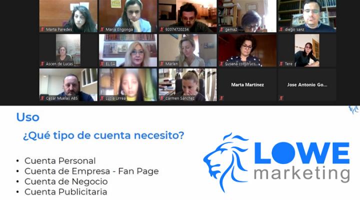 M�s de 200 empresarios y aut�nomos se conectan a los dos primeros talleres virtuales sobre gesti�n de redes sociales de CEOE-CEPYME Guadalajara