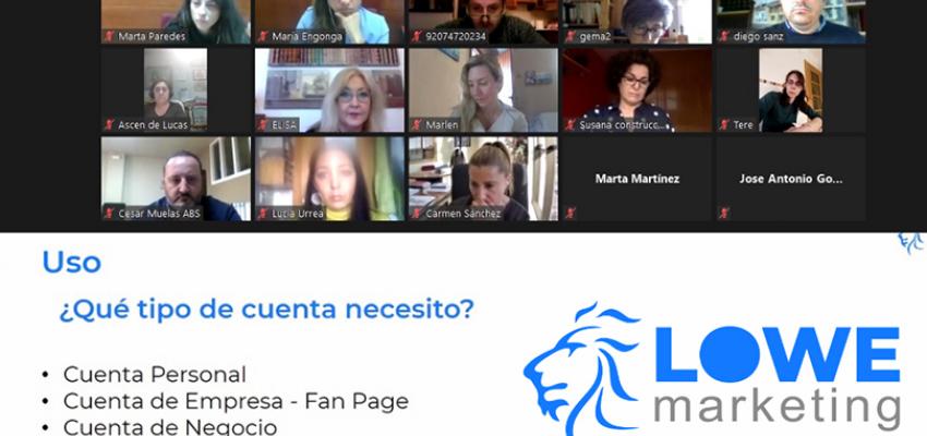 M�s de 200 empresarios y aut�nomos se conectan a los dos primeros talleres virtuales sobre gesti�n de redes sociales de CEOE-CEPYME Guadalajara