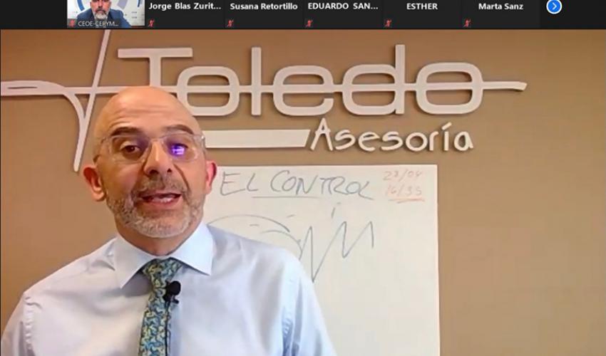 �xito del nuevo webinar de CEOE-CEPYME Guadalajara basado en como tomar el control de tu empresa