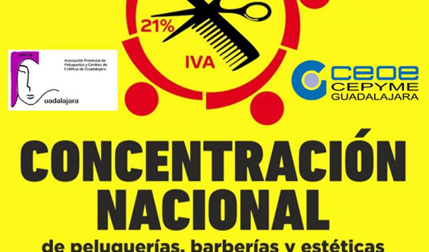 Contin�an las reivindicaciones de los salones de peluquer�a y est�tica en Espa�a con una nueva jornada de protesta en m�s de 70 localizaciones