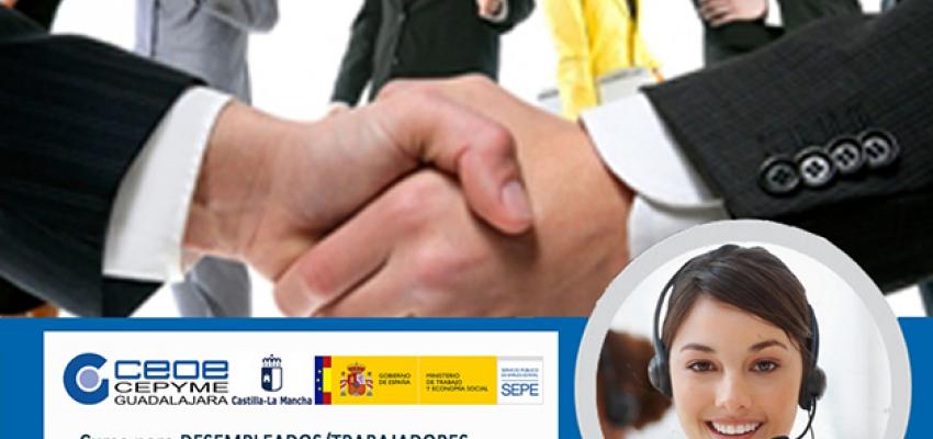 �ltimas plazas para el curso online de actividades de venta de CEOE-CEPYME Guadalajara