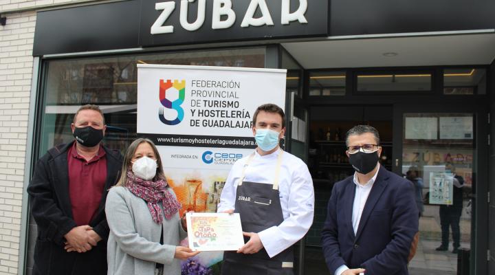 Entregados los premios del concurso de la ruta de la tapa provincial de la Federaci�n provincial de Turismo y Hosteler�a de Guadalajara