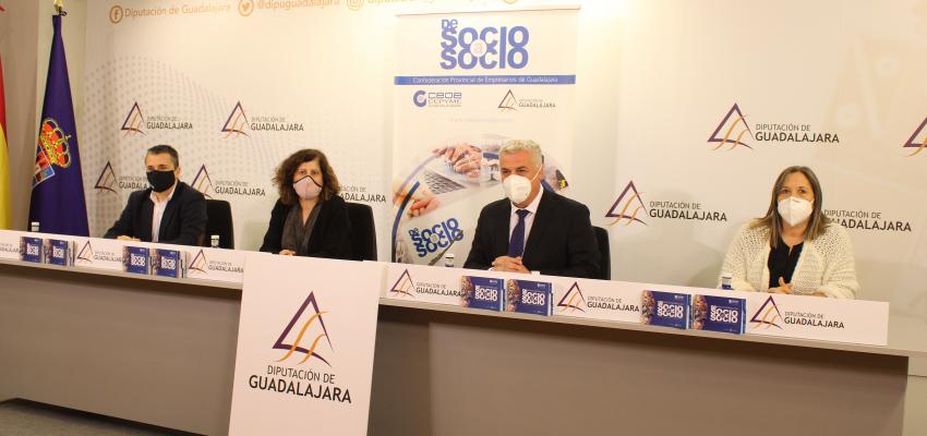 CEOE-CEPYME Guadalajara y Diputaci�n provincial presentan la gu�a de empresas de Socio a Socio 2021