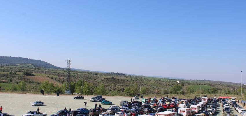 M�s de medio millar de veh�culos de empresarios de todos los puntos de la provincia de Guadalajara apoyan la caravana de protesta empresarial organizada por CEOE-CEPYME Guadalajara