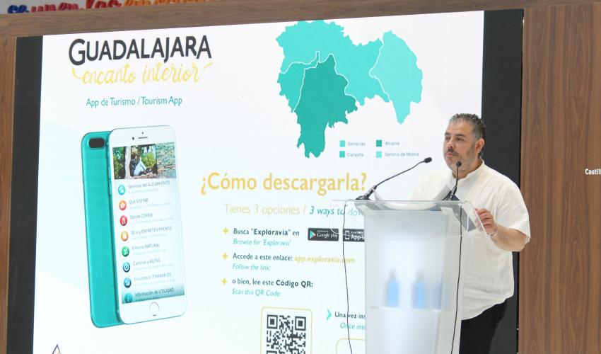 La Federaci�n provincial de Turismo y Hosteler�a de Guadalajara presenta junto a la Diputaci�n provincial la APP “Guadalajara encanto interior”