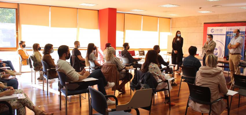 El programa de apoyo a emprendedores de la provincia de Guadalajara de CEOE realiza su primera jornada colectiva orientada a la venta de sus proyectos
