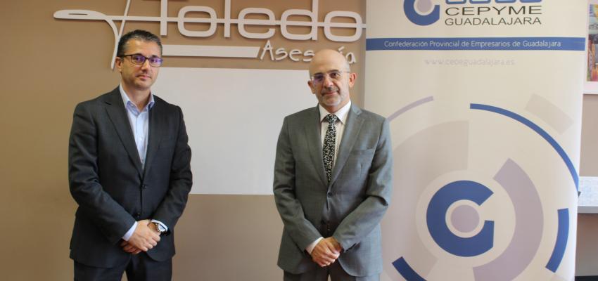 CEOE- CEPYME Guadalajara y Asesor�a Toledo renuevan su convenio de colaboraci�n