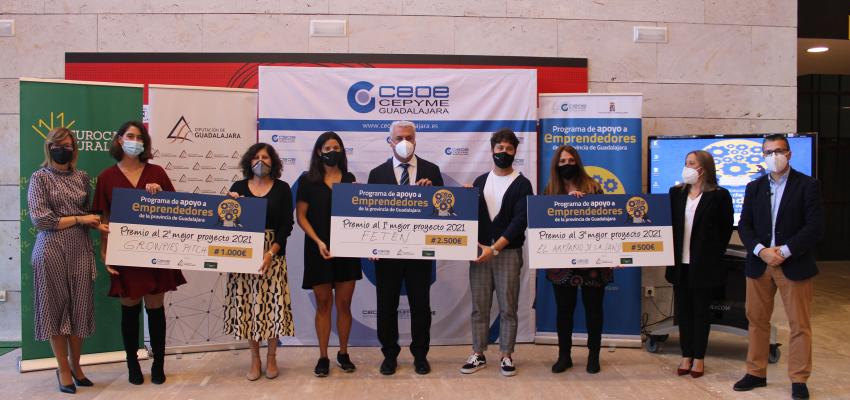 Fet�n, gana la cuarta edici�n del programa de apoyo a emprendedores de la provincia de  CEOE-CEPYME Guadalajara y la Diputaci�n Provincial