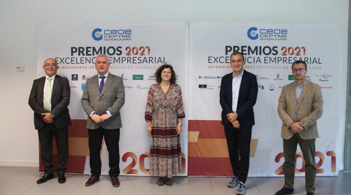 Montepino, Empresa del A�o de los Premios Excelencia Empresarial 2021 de CEOE-CEPYME Guadalajara