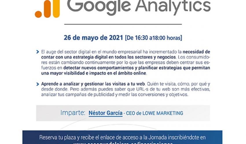Google Analytics centrar� un nuevo webinar de CEOE-CEPYME Guadalajara