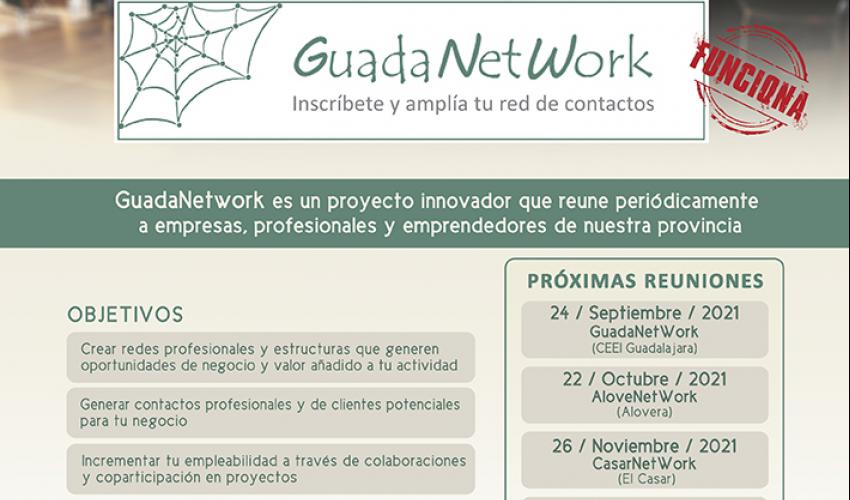 GuadaNetWork programa cuatro nuevos encuentros para el �ltimo cuatrimestre de 2021, con el objetivo de seguir acercando empresas