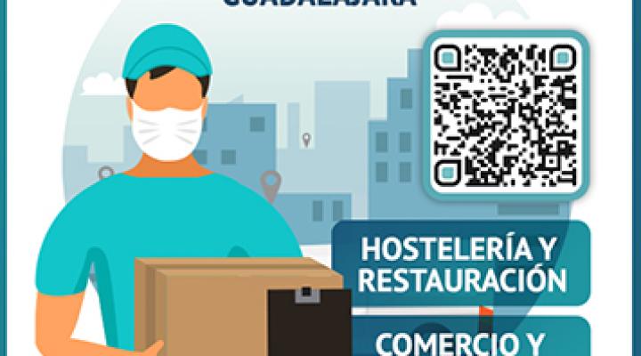 179 establecimientos de la capital y 134 de la provincia de Guadalajara ya realizan pedidos por encargo o a domicilio 