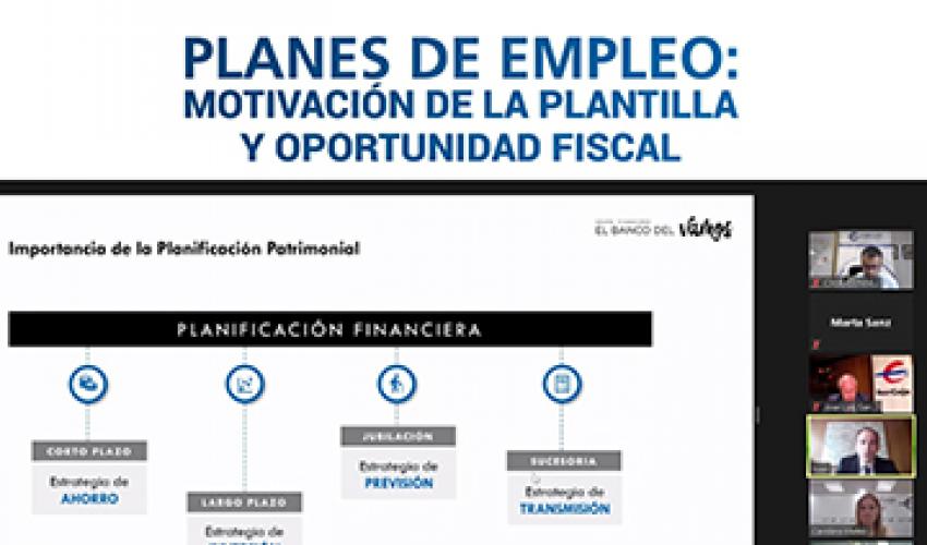 �xito del webinar planes de empleo: motivaci�n de la plantilla y oportunidad fiscal” organizado por CEOE-CEPYME Guadalajara e Ibercaja